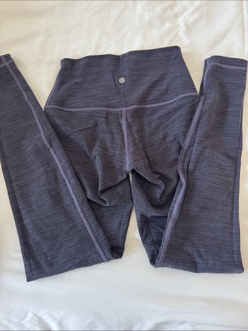 Lululemon Dark purple/gray leggings - Picture 2 of 5